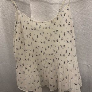 Small floral patterned camisole